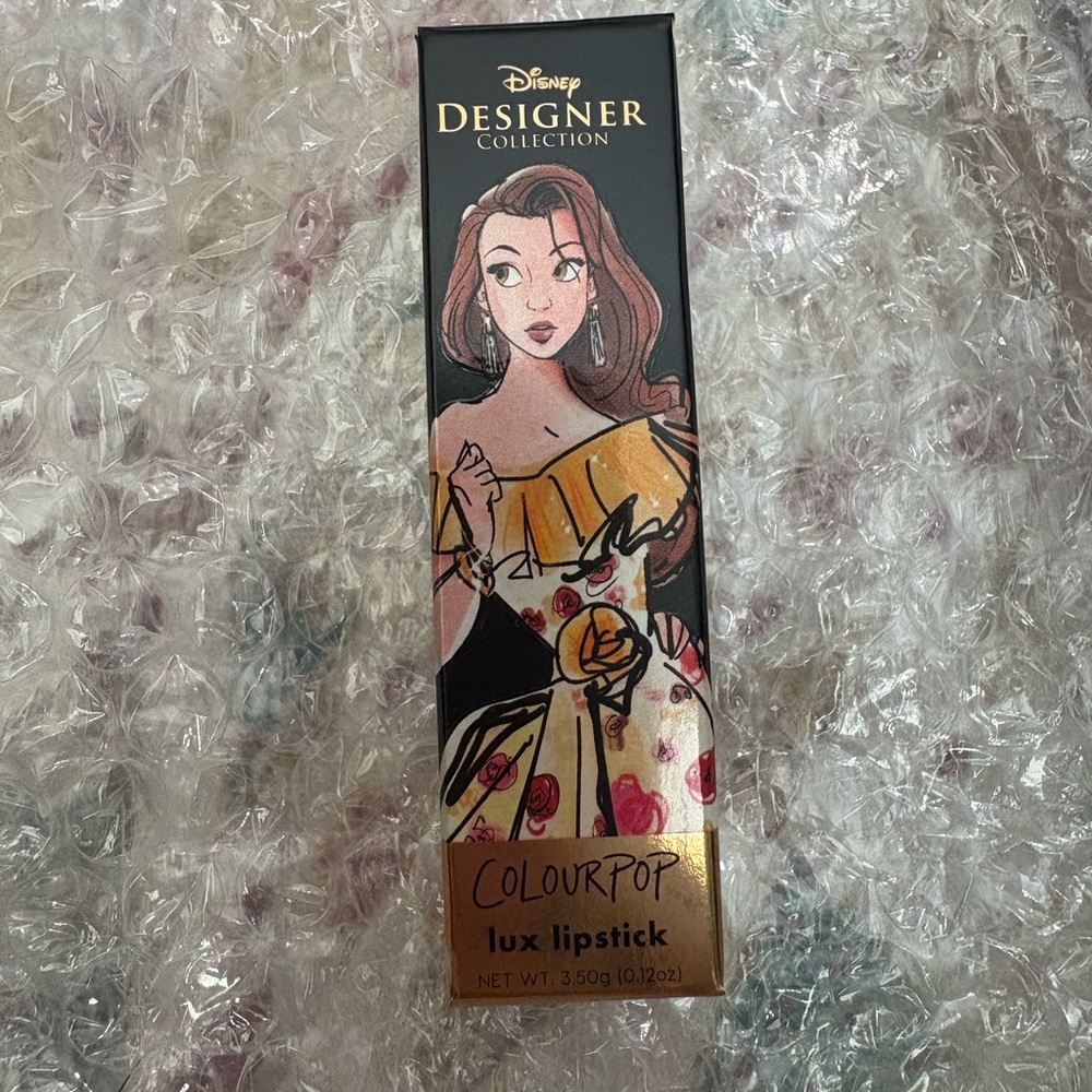 ColourPop Disney Designer Lux Lipstick - Gold and Black